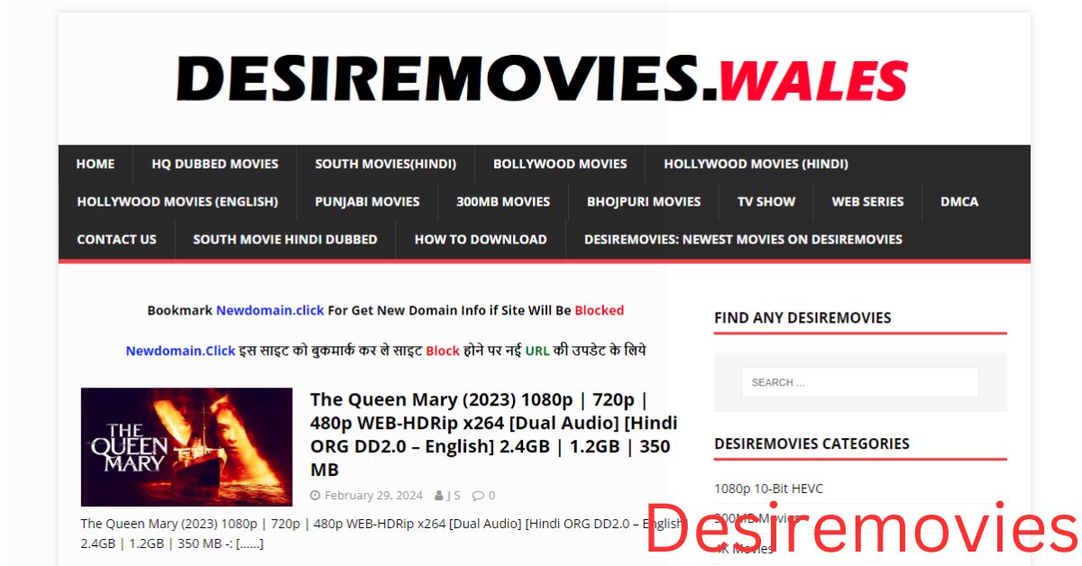 Desiremovies 2024- free Movies