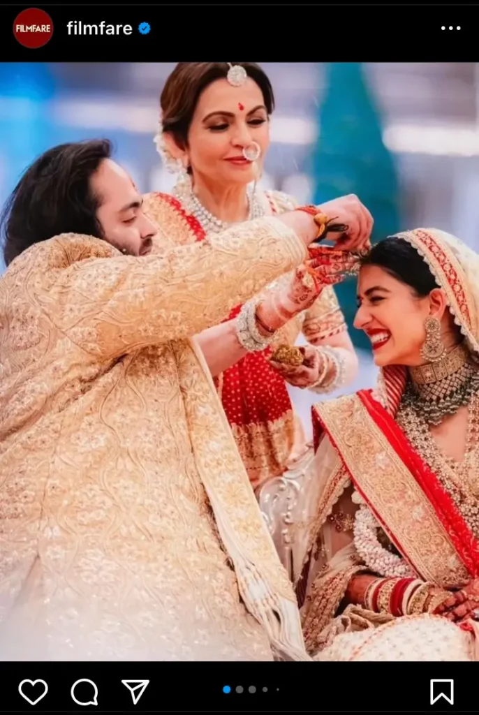 Exclusive Inside Photos from Anant Ambani and Radhika Merchant's Mangal Utsav Celebration